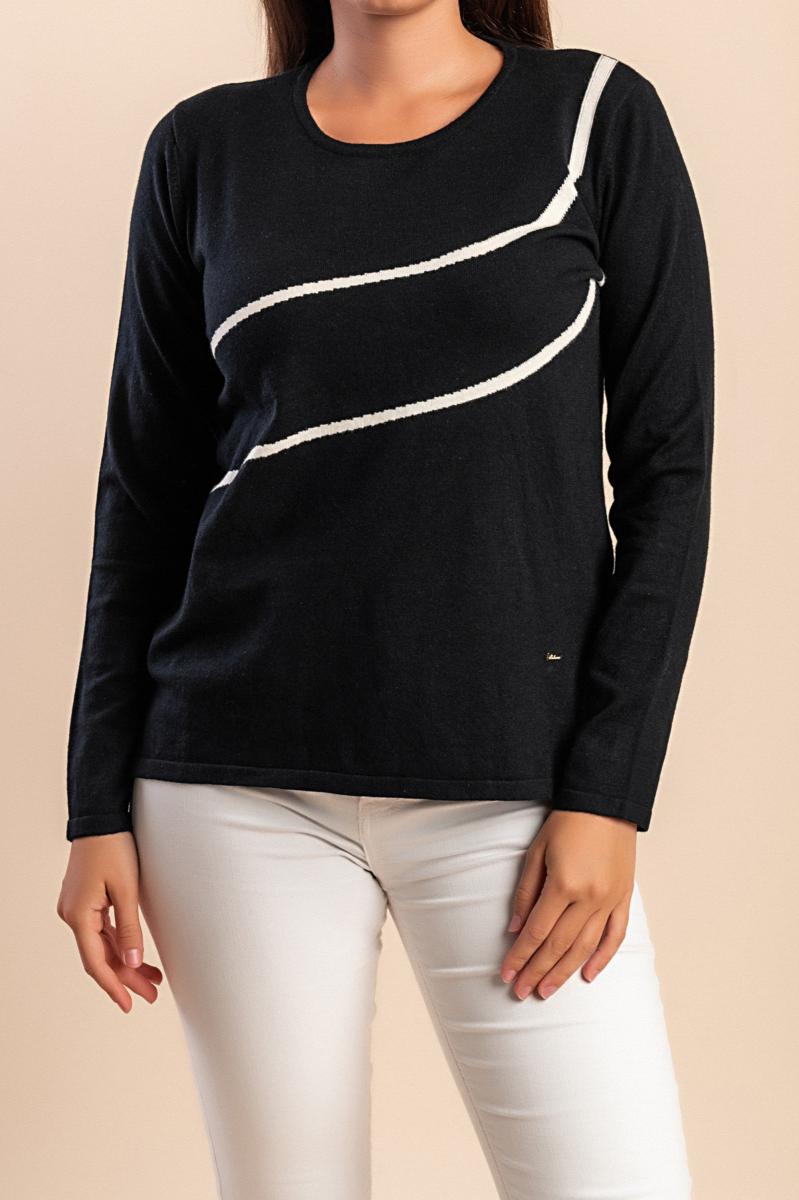 Top de malha estampado