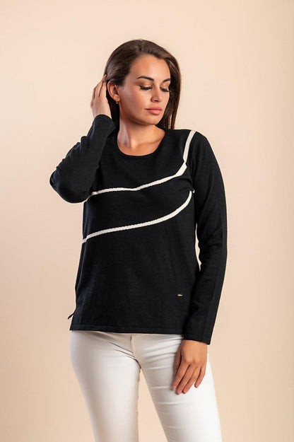 Top de malha estampado