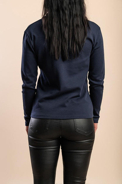 Camicia a maniche lunghe con colletto