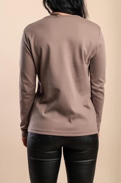 Cotton Top with decorative detail
