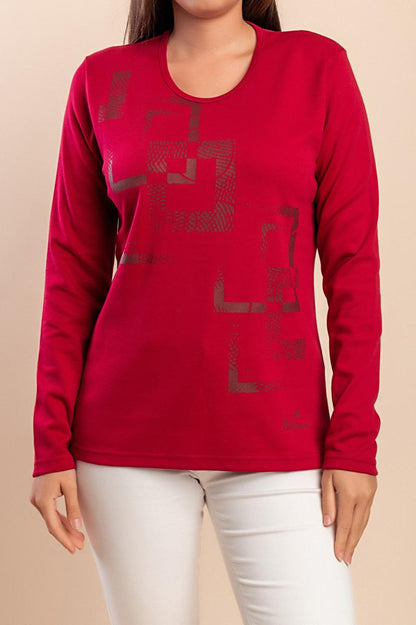 Langarm-T-Shirt