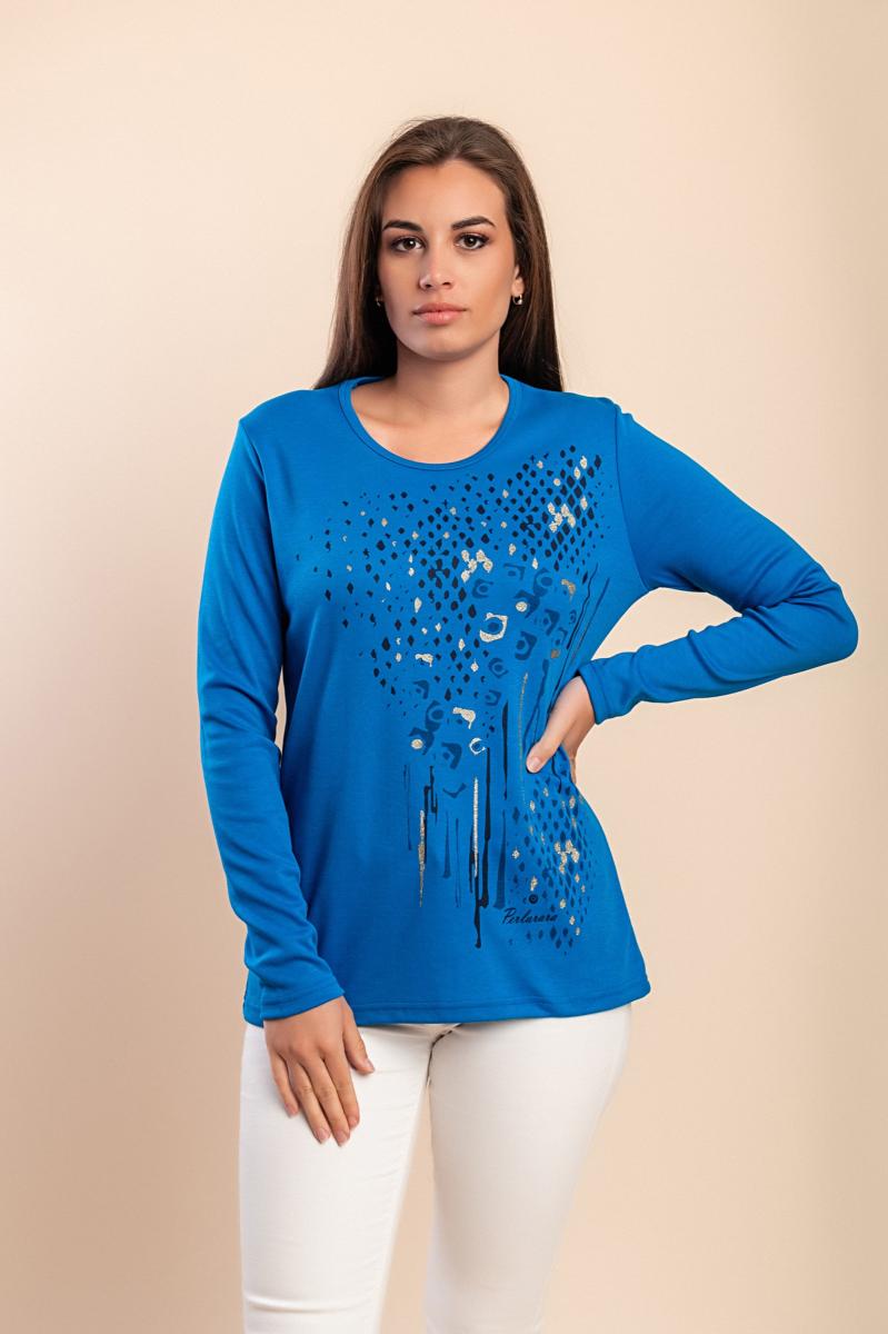 T-shirt di cotone a maniche lunghe