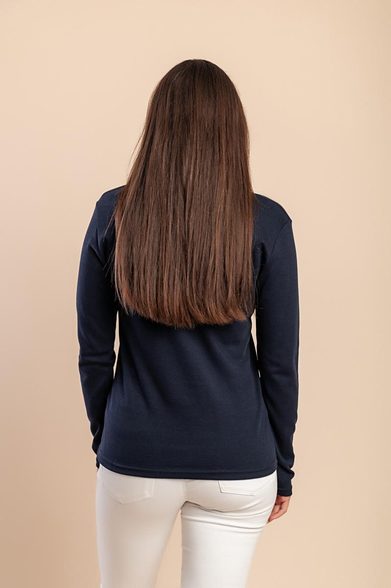 Top in cotone con stampa