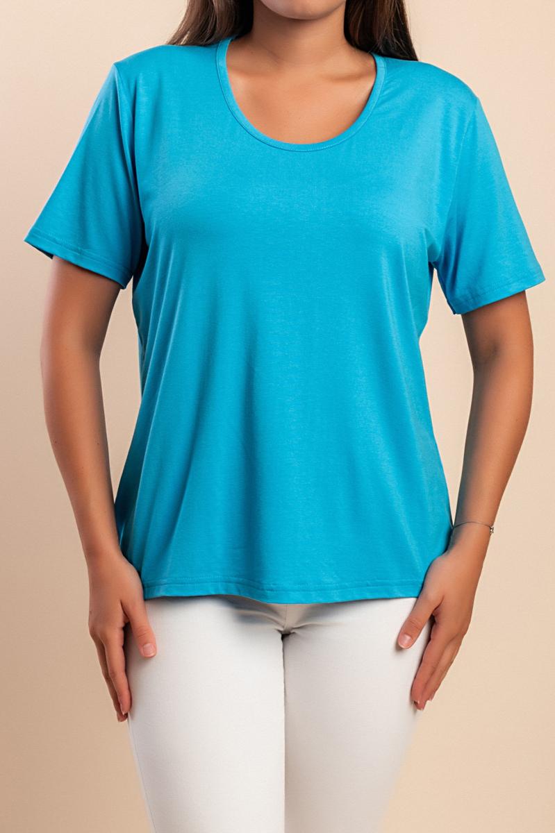 T-shirt in viscosa