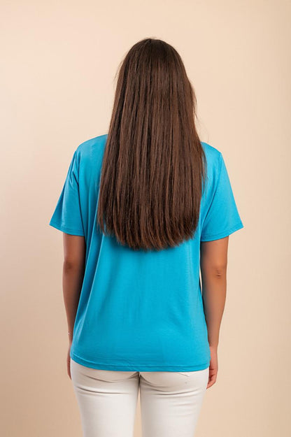 T-shirt in viscosa