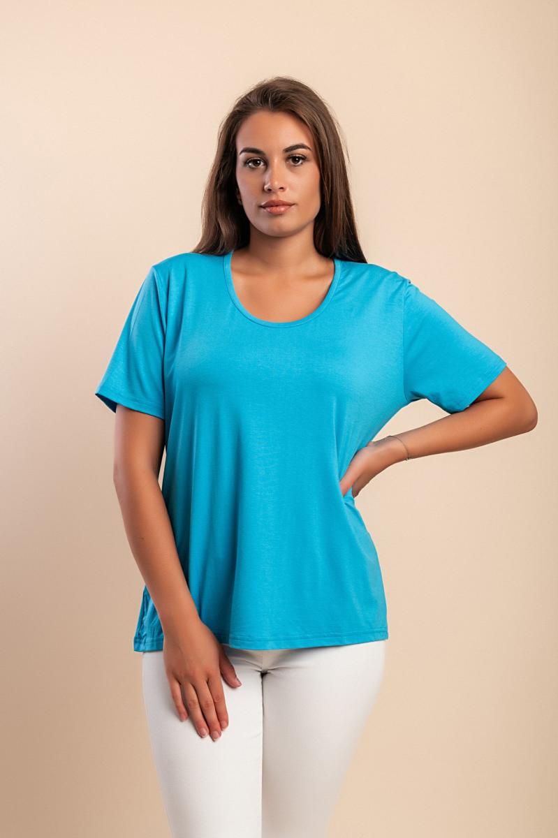 T-shirt in viscosa