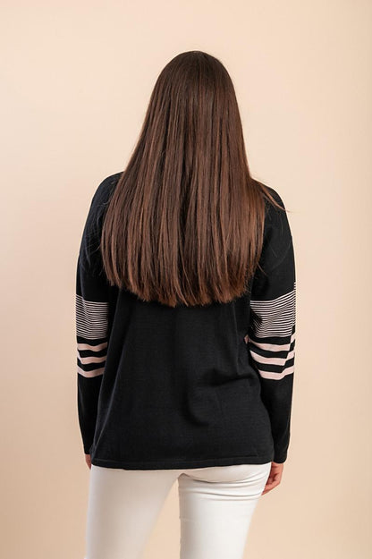 Cotton striped top