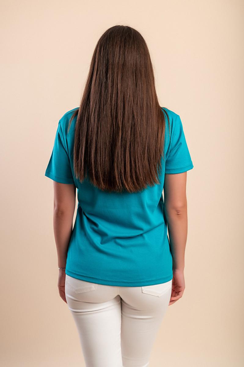 Baumwoll-T-Shirt mit Print
