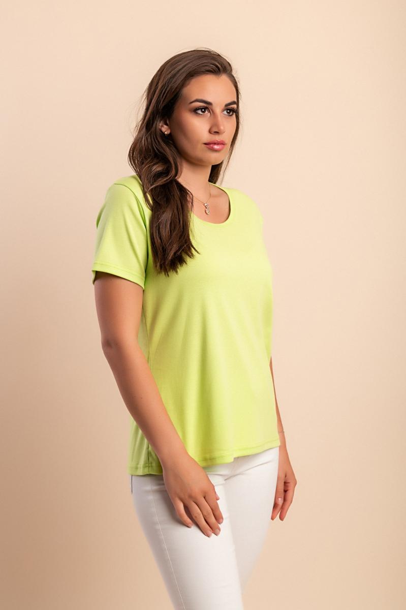 Bawełniany T-shirt z okrągłym dekoltem