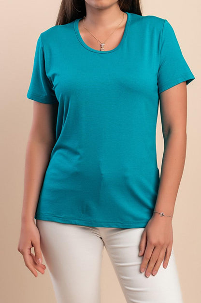 T-Shirt mit Rundhalsausschnitt