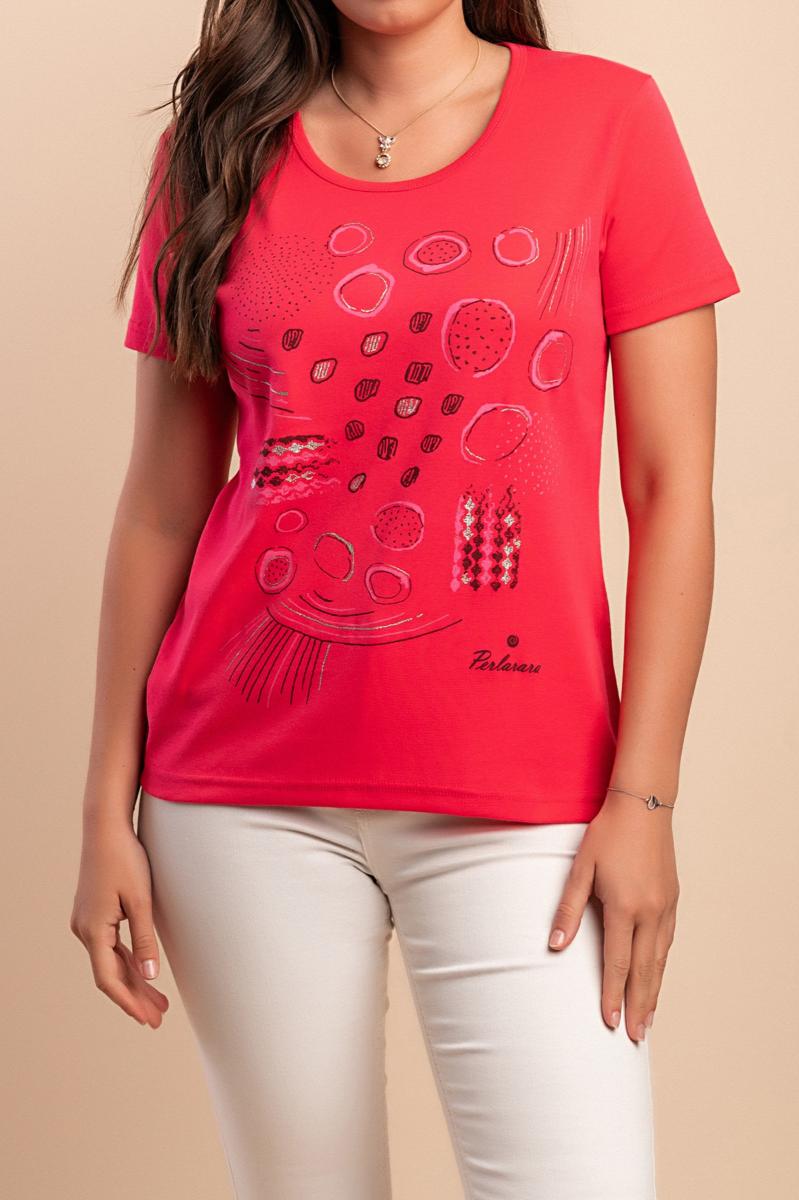 Cotton T-shirt with print