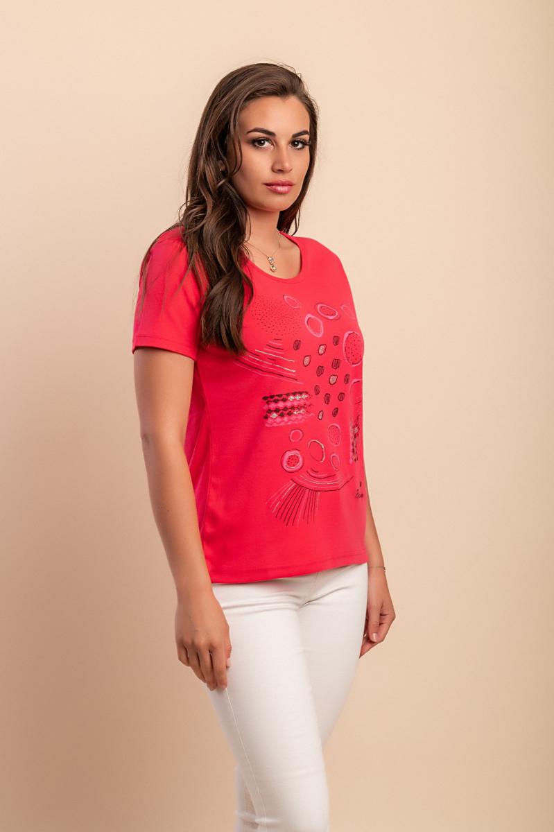Cotton T-shirt with print