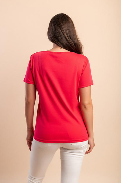 T-shirt de algodão