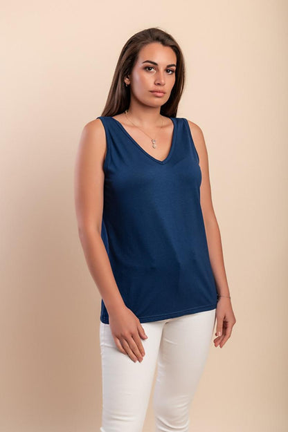 Mouwloze top
