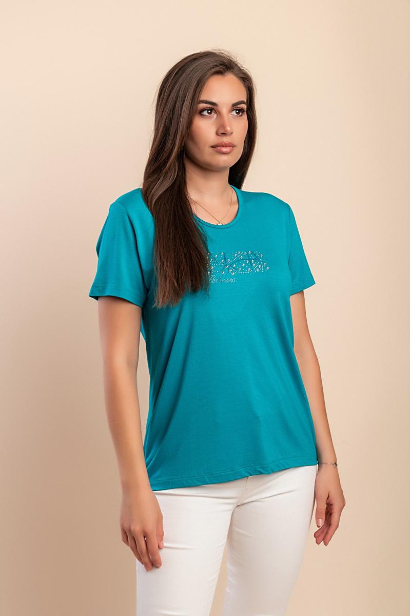 Bawełniany T-shirt z nadrukiem