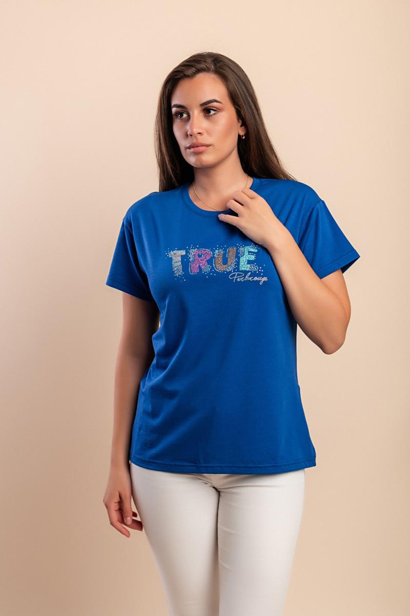 T-shirt in cotone stampata