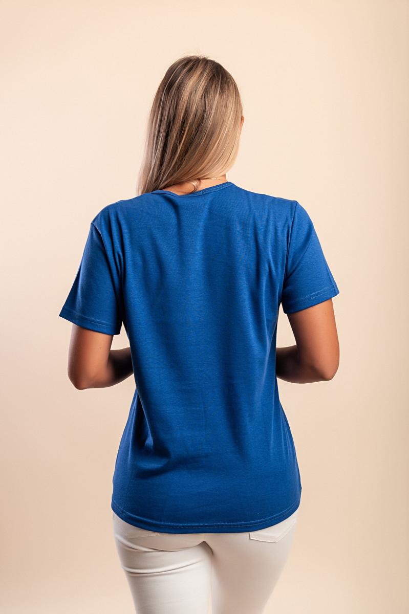 Cotton T-shirt with print