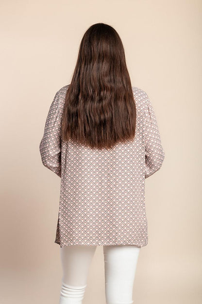 Bedruckte Viskosebluse