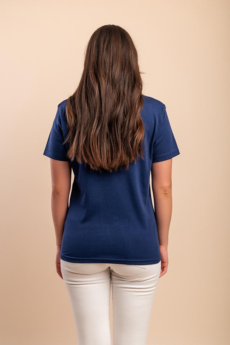 T-shirt de algodão com estampado
