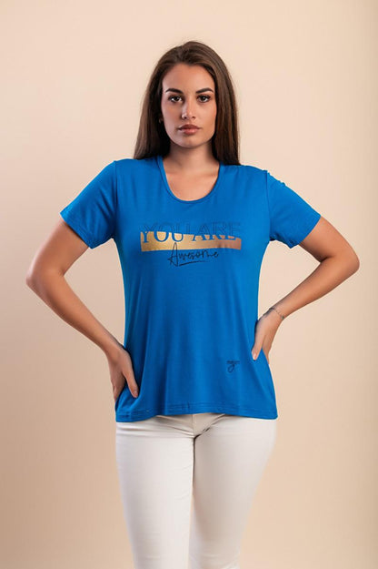 T-shirt z nadrukiem