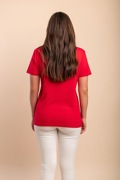 T-Shirt aus Baumwolle mit Print