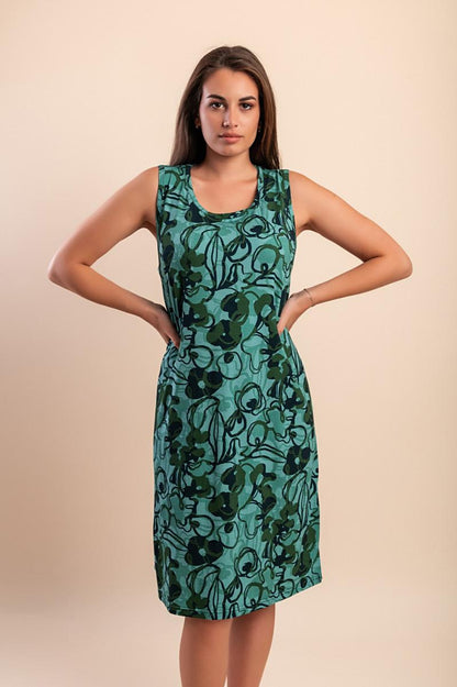 Midikleid mit Print