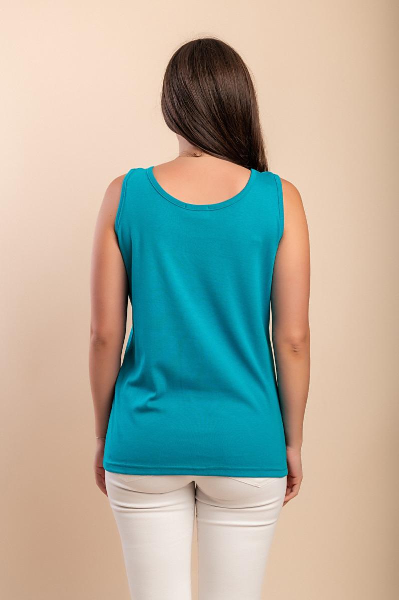 Printed cotton top