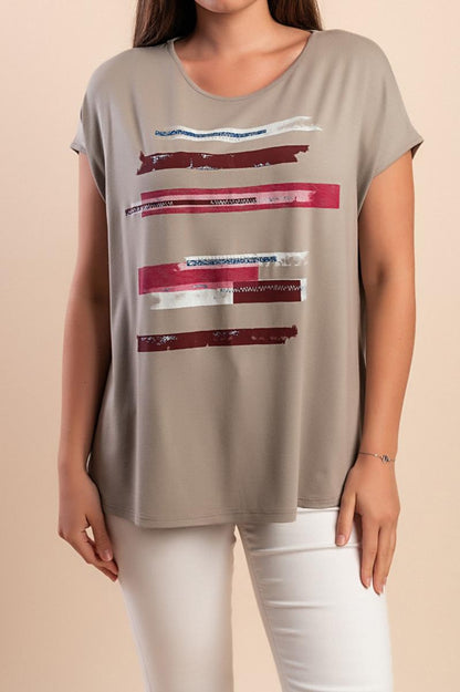T-shirt z nadrukiem