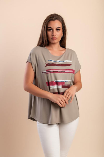 T-shirt z nadrukiem