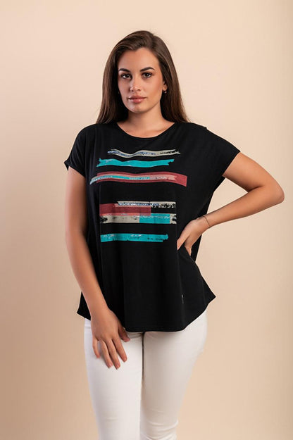 T-shirt z nadrukiem