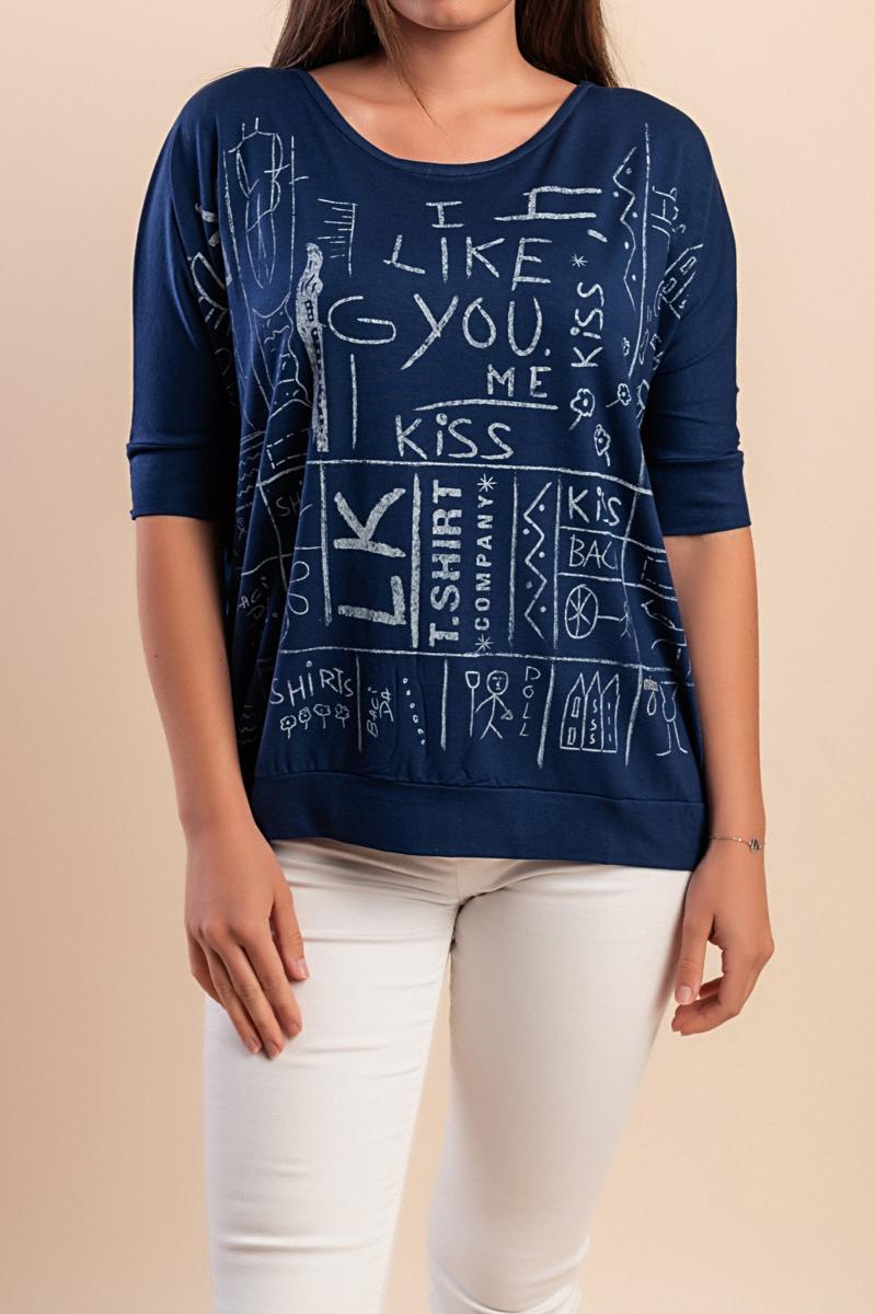 T-Shirt mit Print
