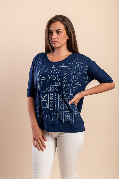 T-Shirt mit Print