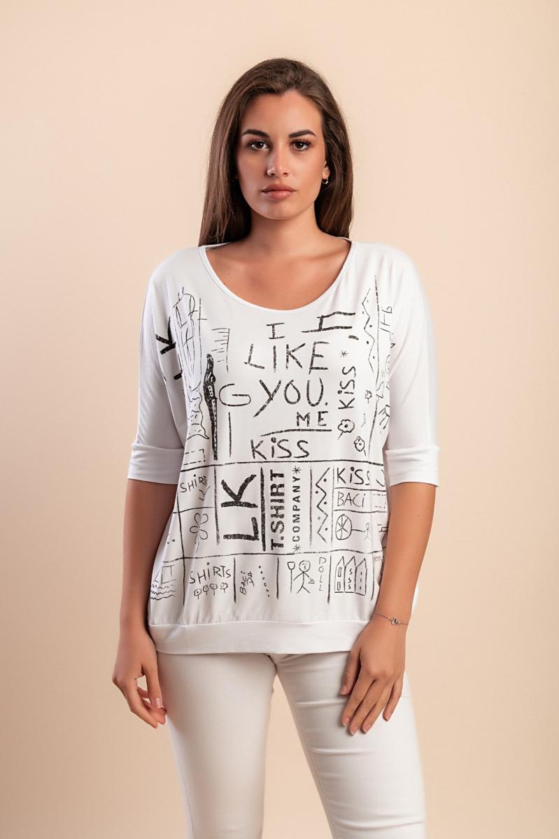 T-Shirt mit Print