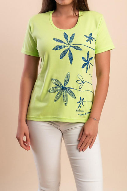 Cotton T-shirt with print