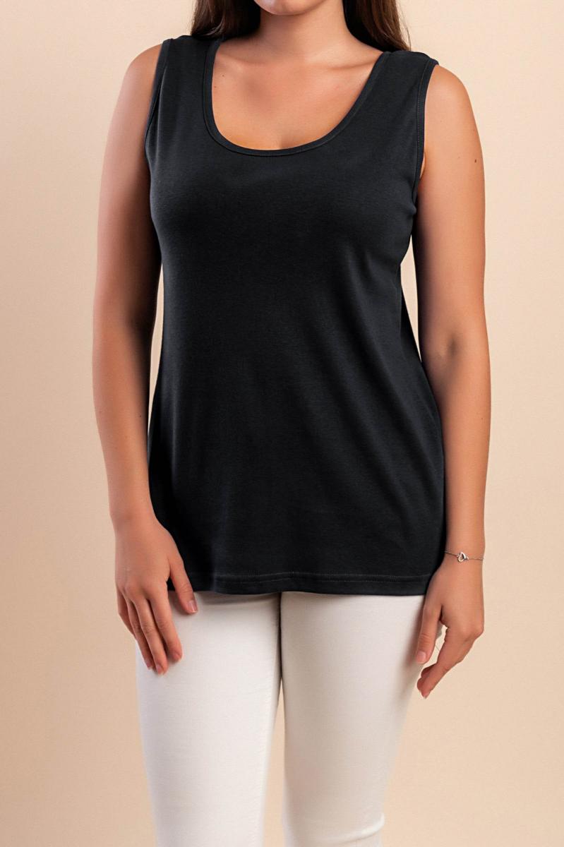 Cotton sleeveless top