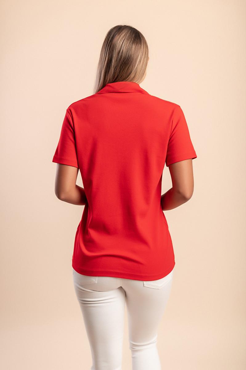 Pamučna košulja plus size s ovratnikom