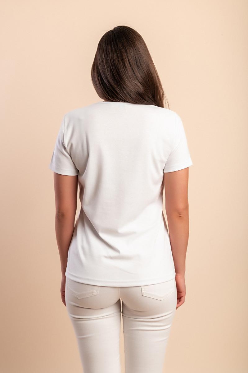 T-shirt di cotone con stampa