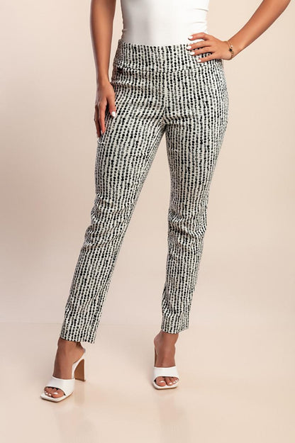Printed trousers