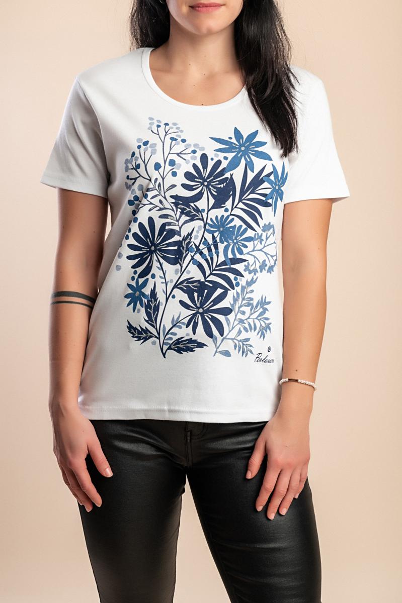 T-Shirt aus Baumwolle mit Print