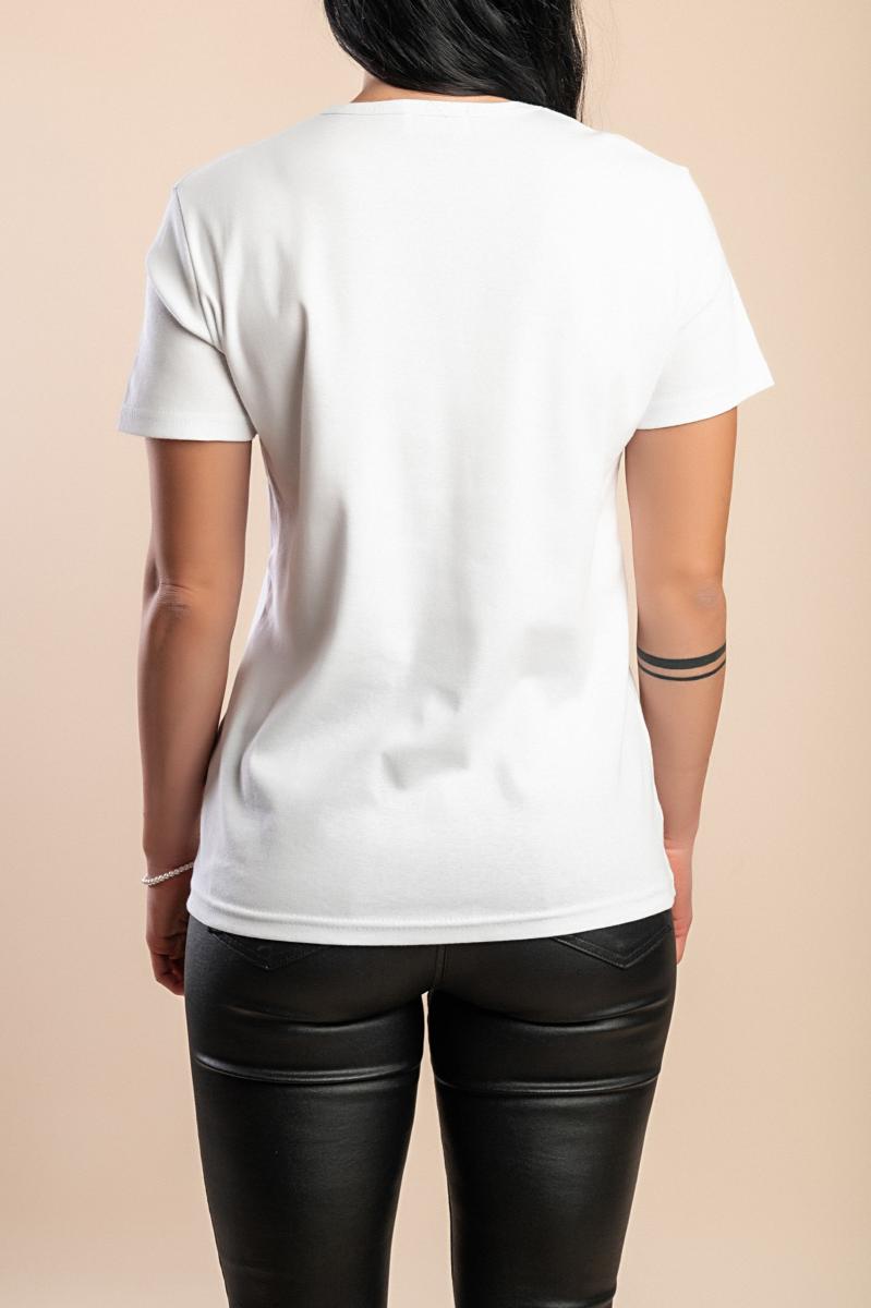 T-Shirt aus Baumwolle mit Print