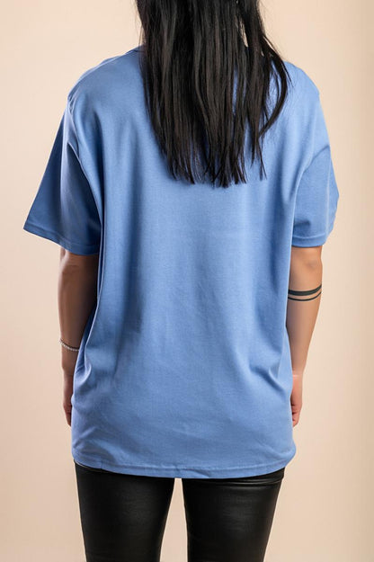 Tricou din bumbac cu guler