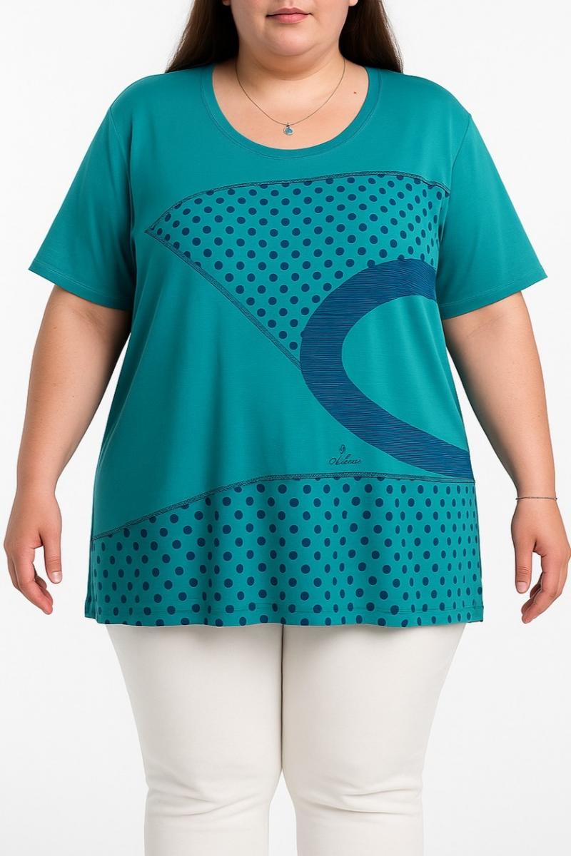 Plus size T-shirt met print