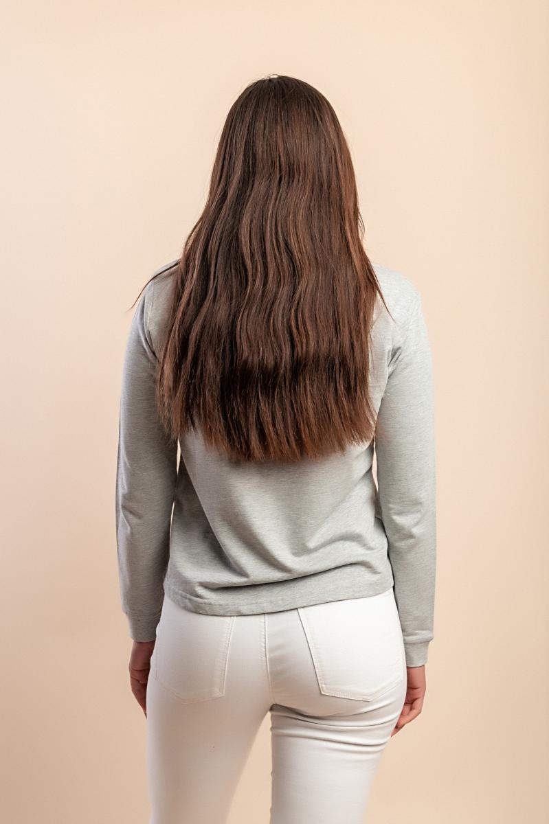 Cotton sweatshirt with print