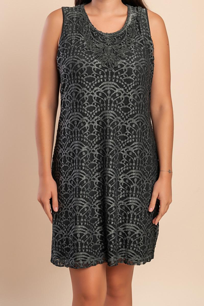 Minikleid mit Spitze