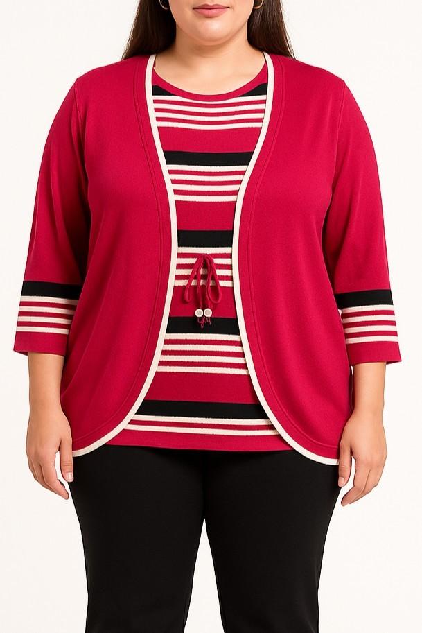 Strickpullover in großen Größen