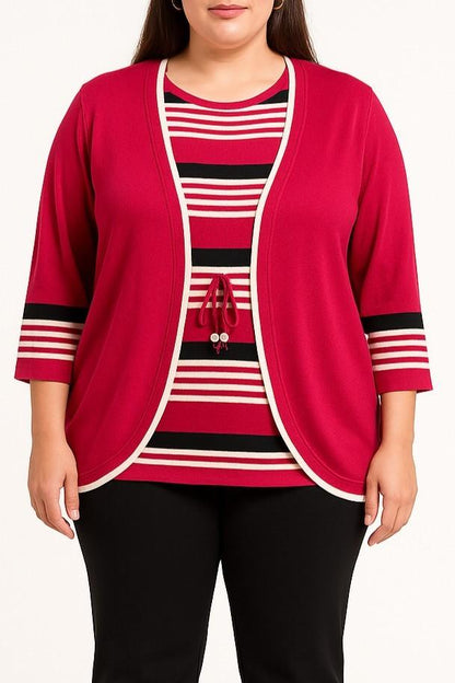 Strickpullover in großen Größen