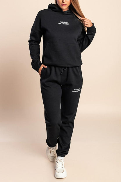 Tweedelig joggingpak van katoen