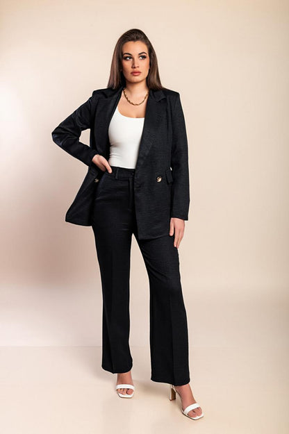 Set elegant cu sacou și pantaloni