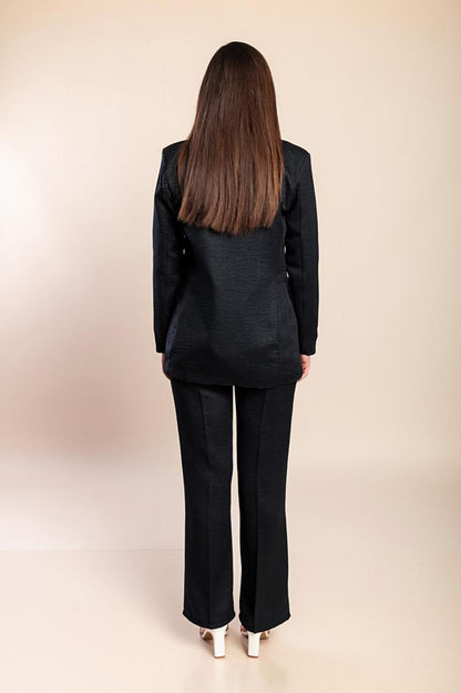 Set elegant cu sacou și pantaloni