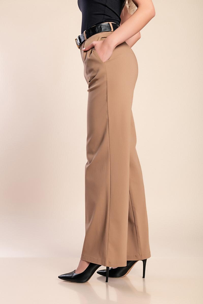 Eleganckie spodnie z wysokim stanem